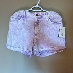 Universal thread Womens purple wash jean short